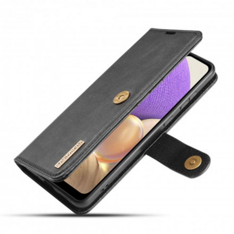 Capa Capa De Couro Para Samsung Galaxy A32 5G Dg. Ming Destacável