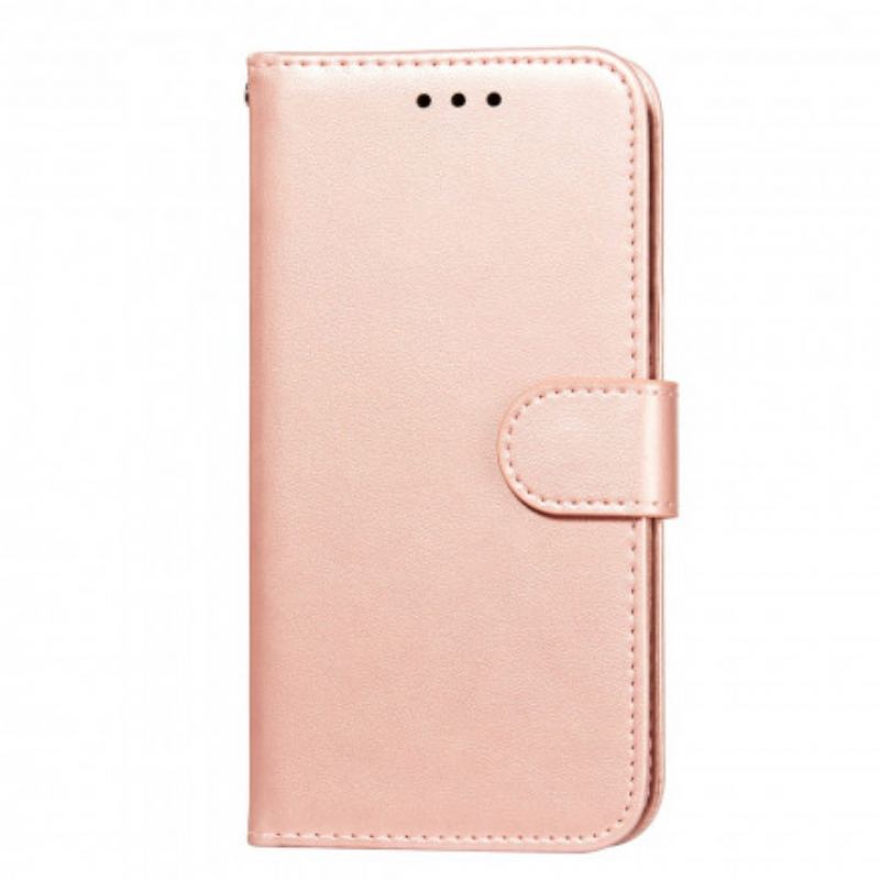 Capa De Couro Para Samsung Galaxy A32 5G Fecho De Couro Estilo Reversível