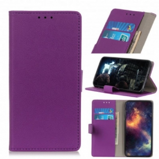 Capa Em Pele Para Samsung Galaxy A32 5G Couro Sintético Cor Básica