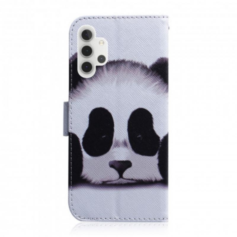 Capa Flip Para Samsung Galaxy A32 5G Cara De Panda