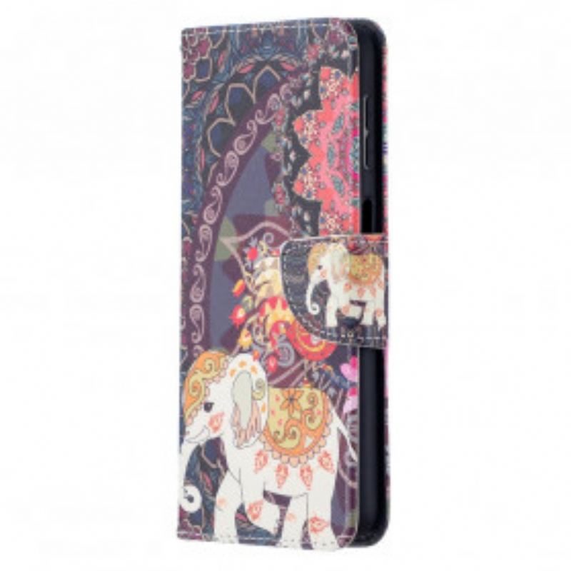 Capa Flip Para Samsung Galaxy A32 5G Elefante Indiano