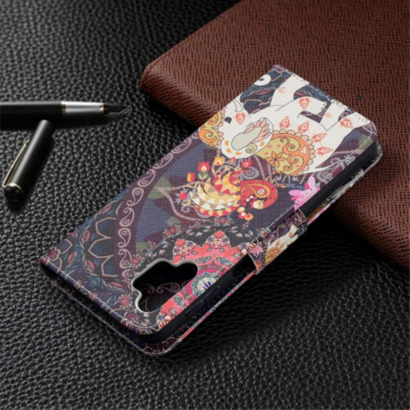 Capa Flip Para Samsung Galaxy A32 5G Elefante Indiano