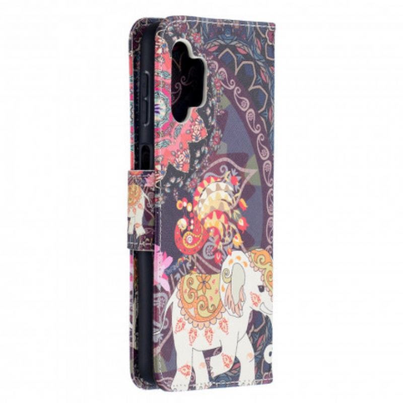 Capa Flip Para Samsung Galaxy A32 5G Elefante Indiano