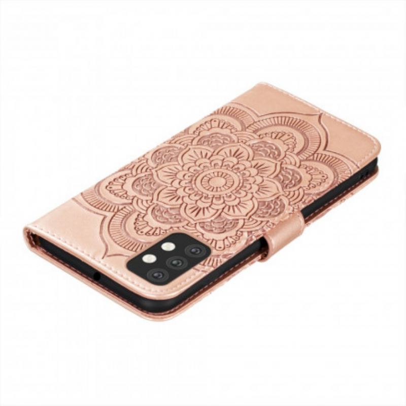 Capa Flip Para Samsung Galaxy A32 5G Mandala Completa