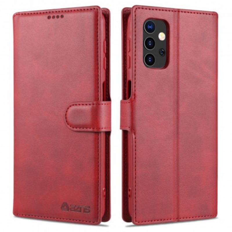 Capa Folio Para Samsung Galaxy A32 5G Azns Retrô