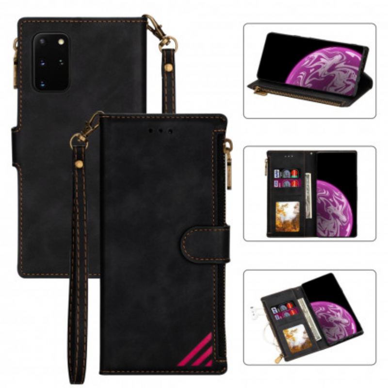 Capa Folio Para Samsung Galaxy A32 5G Design Multifuncional