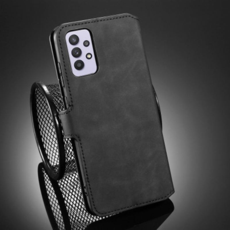 Capa Folio Para Samsung Galaxy A32 5G Dg.ming Retro