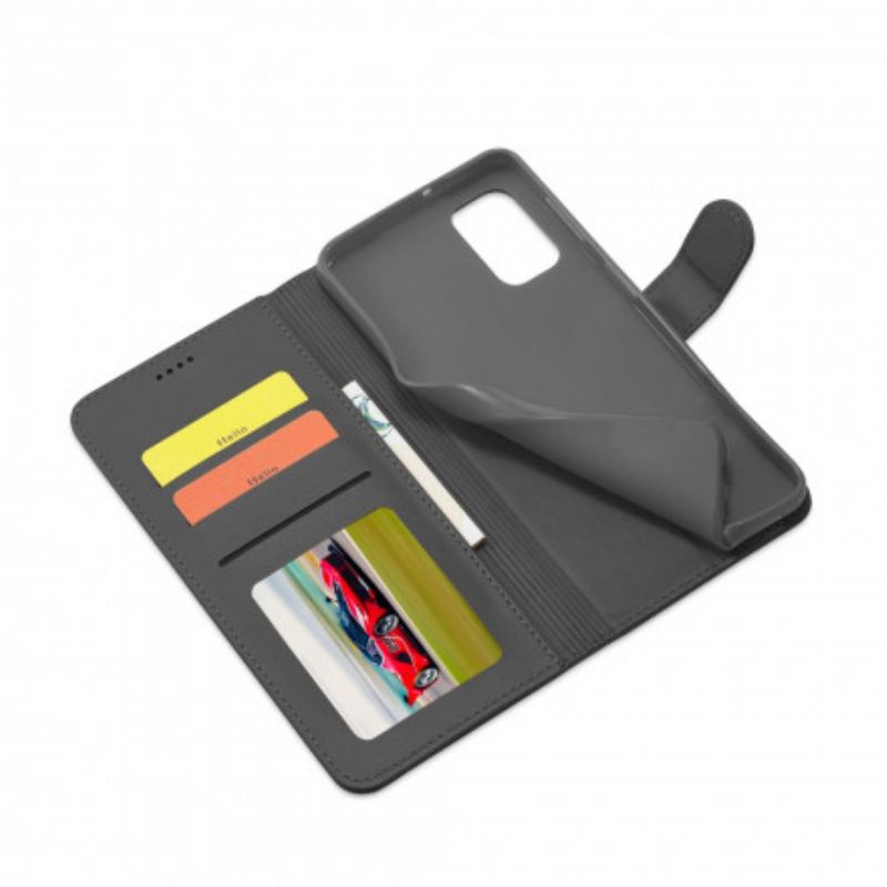 Capa Folio Para Samsung Galaxy A32 5G Lc.imeeke Efeito Couro