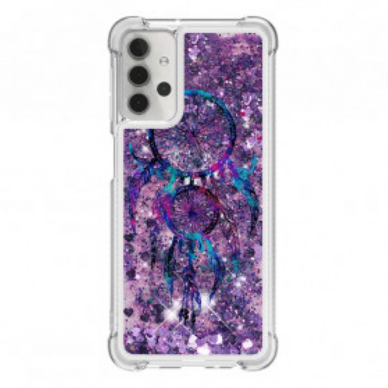 Capa Para Samsung Galaxy A32 5G Apanhador De Sonhos Glitter