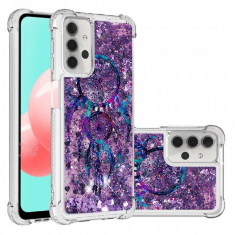 Capa Para Samsung Galaxy A32 5G Apanhador De Sonhos Glitter