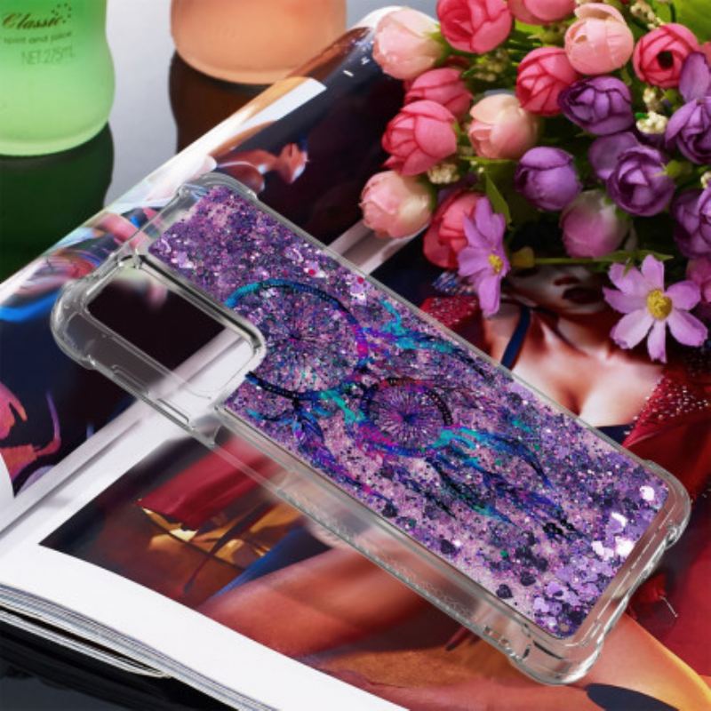 Capa Para Samsung Galaxy A32 5G Apanhador De Sonhos Glitter