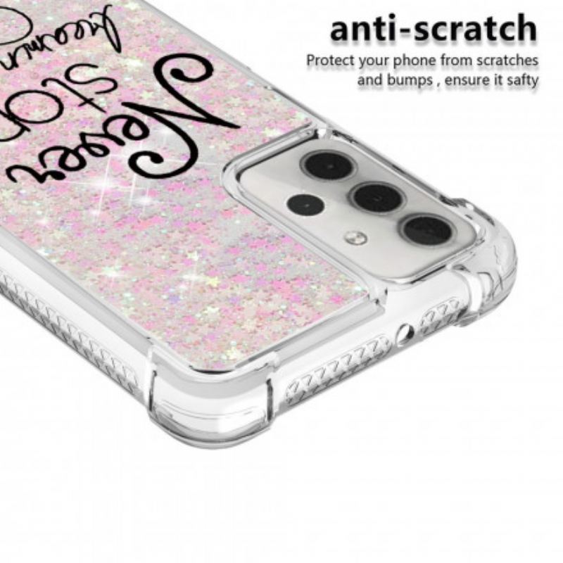 Capa Para Samsung Galaxy A32 5G Árvore Glitter