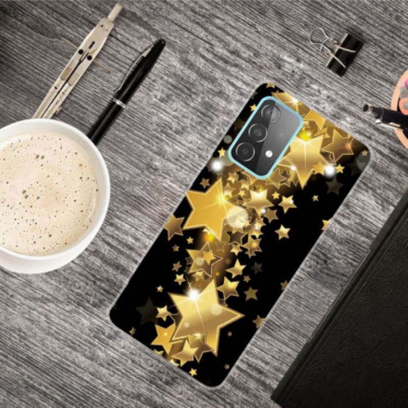 Capa Para Samsung Galaxy A32 5G Estrelas