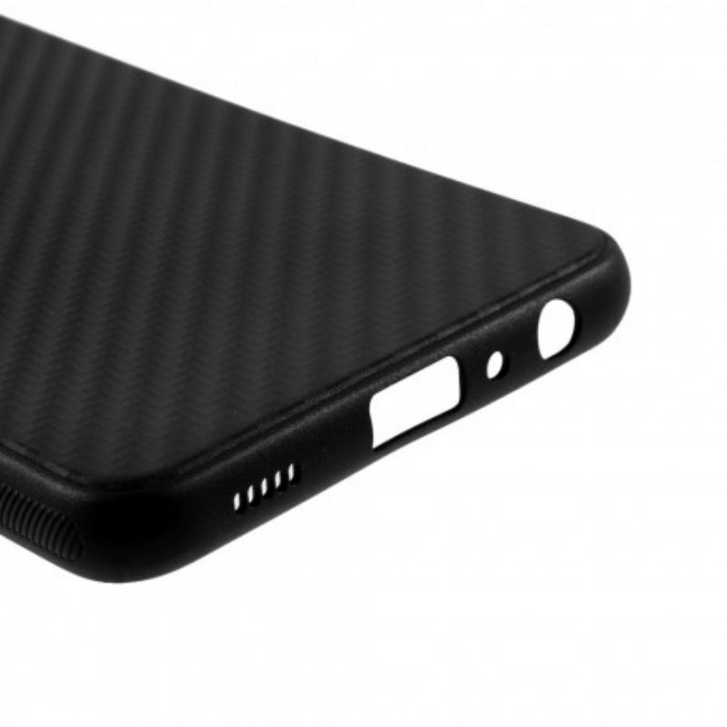 Capa Para Samsung Galaxy A32 5G Fibra De Carbono Premium