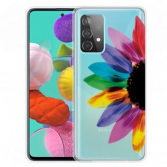 Capa Para Samsung Galaxy A32 5G Flor Colorida