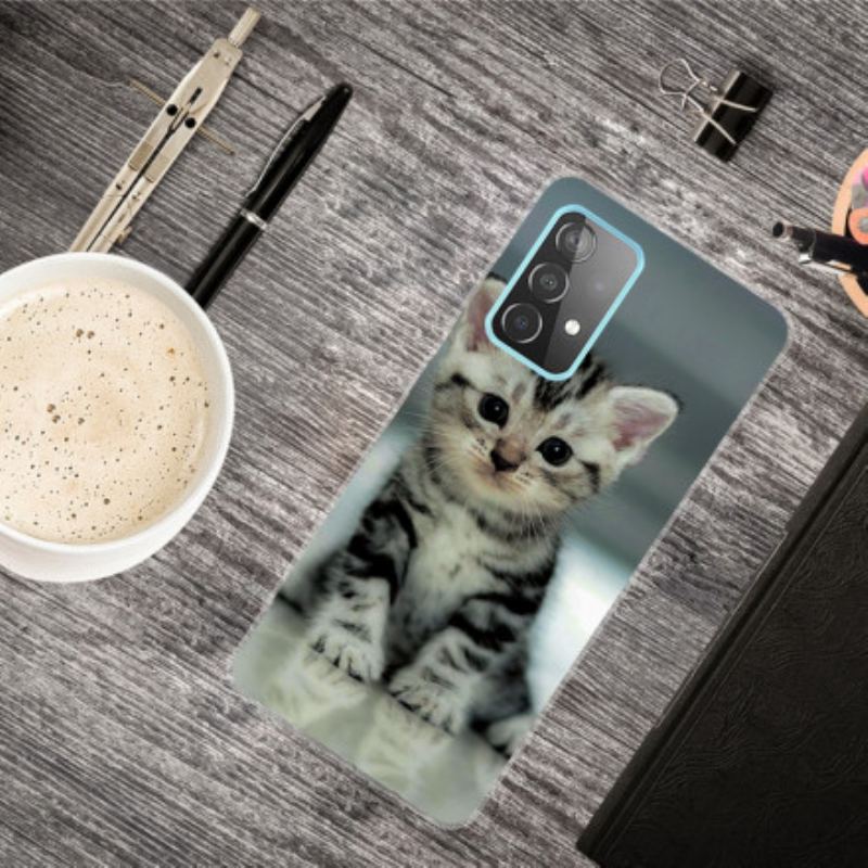 Capa Para Samsung Galaxy A32 5G Gatinho Gatinho