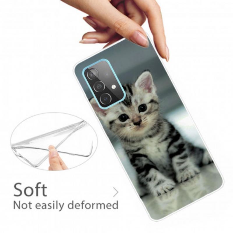 Capa Para Samsung Galaxy A32 5G Gatinho Gatinho