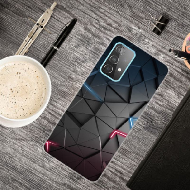 Capa Para Samsung Galaxy A32 5G Geometria Flexível