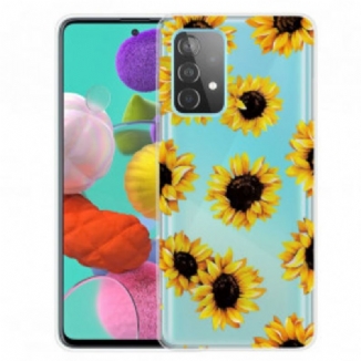 Capa Para Samsung Galaxy A32 5G Girassóis