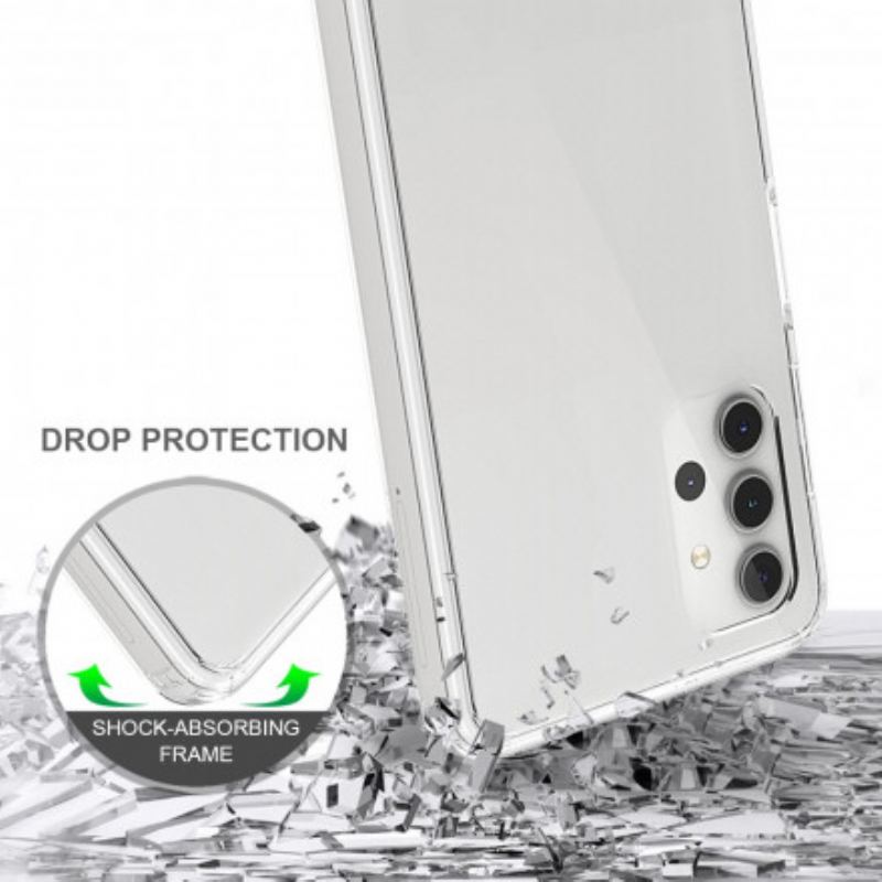 Capa Para Samsung Galaxy A32 5G Híbrido Transparente