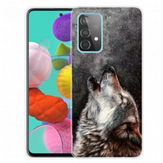 Capa Para Samsung Galaxy A32 5G Lobo Sublime