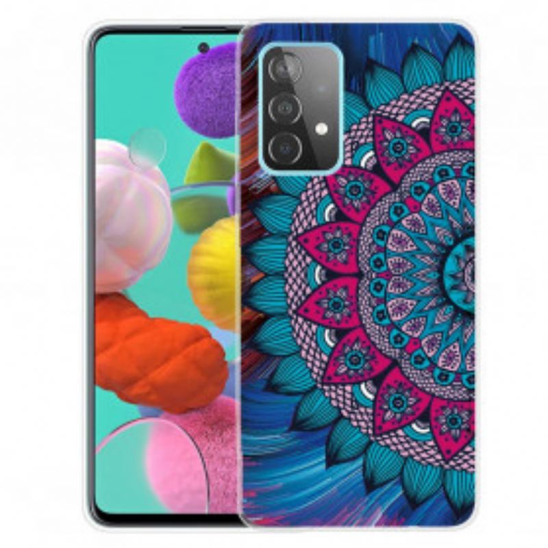 Capa Para Samsung Galaxy A32 5G Mandala Colorida