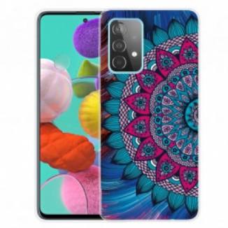 Capa Para Samsung Galaxy A32 5G Mandala Colorida