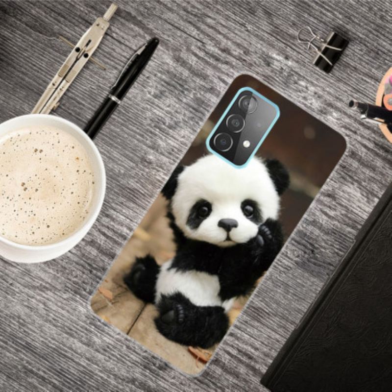 Capa Para Samsung Galaxy A32 5G Panda Flexível