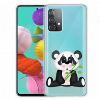 Capa Para Samsung Galaxy A32 5G Panda Triste Sem Costura