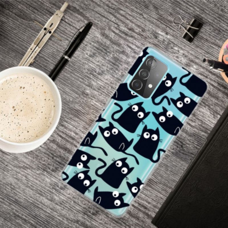 Capa Para Samsung Galaxy A32 5G Ratos Pretos