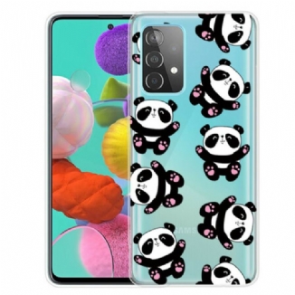 Capa Para Samsung Galaxy A32 5G Top Pandas Divertidos