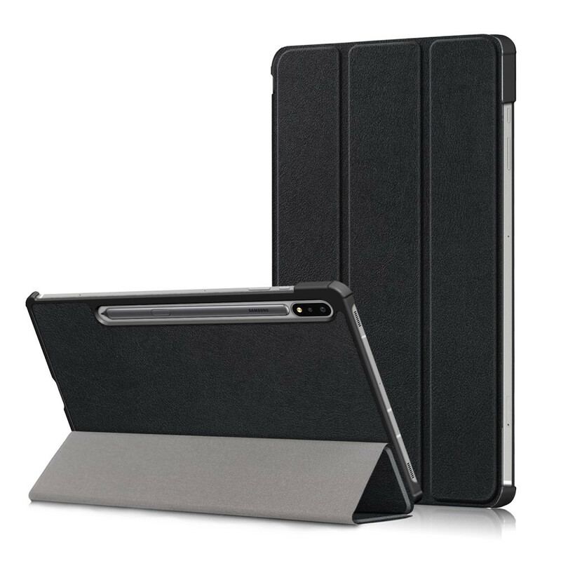 Capa De Celular Para Samsung Galaxy Tab S8 / Tab S7 Dobra Tripla Reforçada