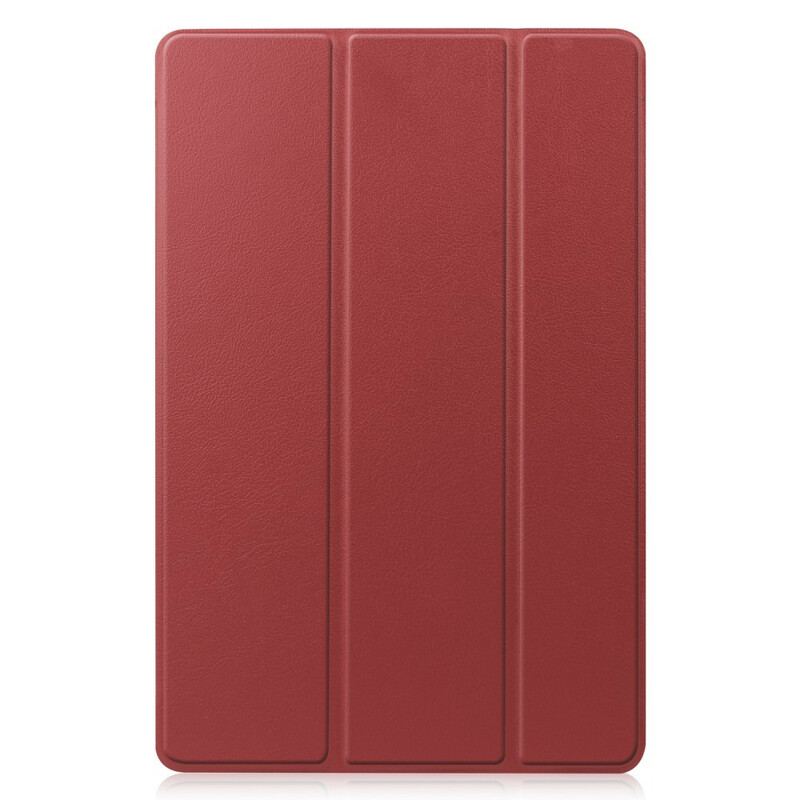 Capa De Celular Para Samsung Galaxy Tab S8 / Tab S7 Porta Caneta Dobrável Em Três Partes