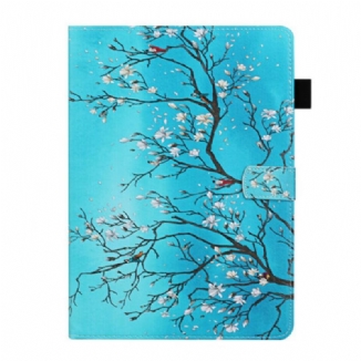 Capa Flip Para Samsung Galaxy Tab S8 / Tab S7 Ramos Floridos