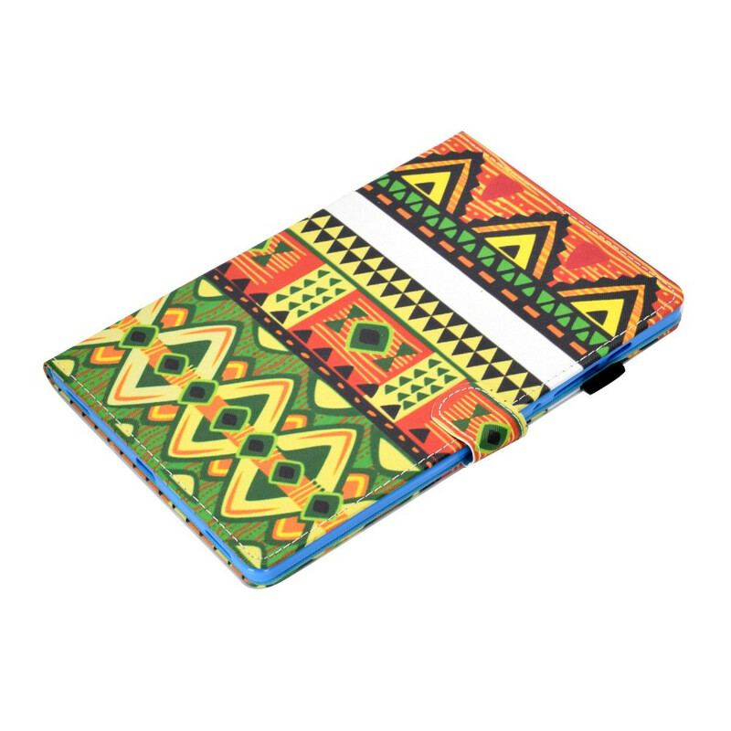 Capa Folio Para Samsung Galaxy Tab S8 / Tab S7 Asteca