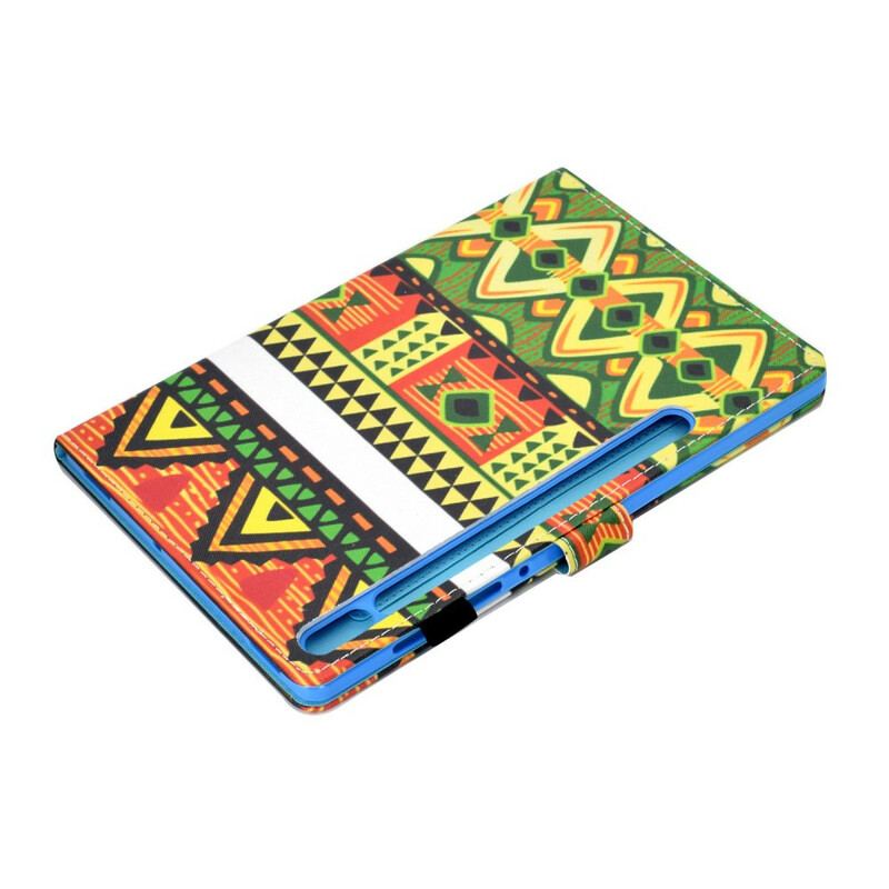 Capa Folio Para Samsung Galaxy Tab S8 / Tab S7 Asteca