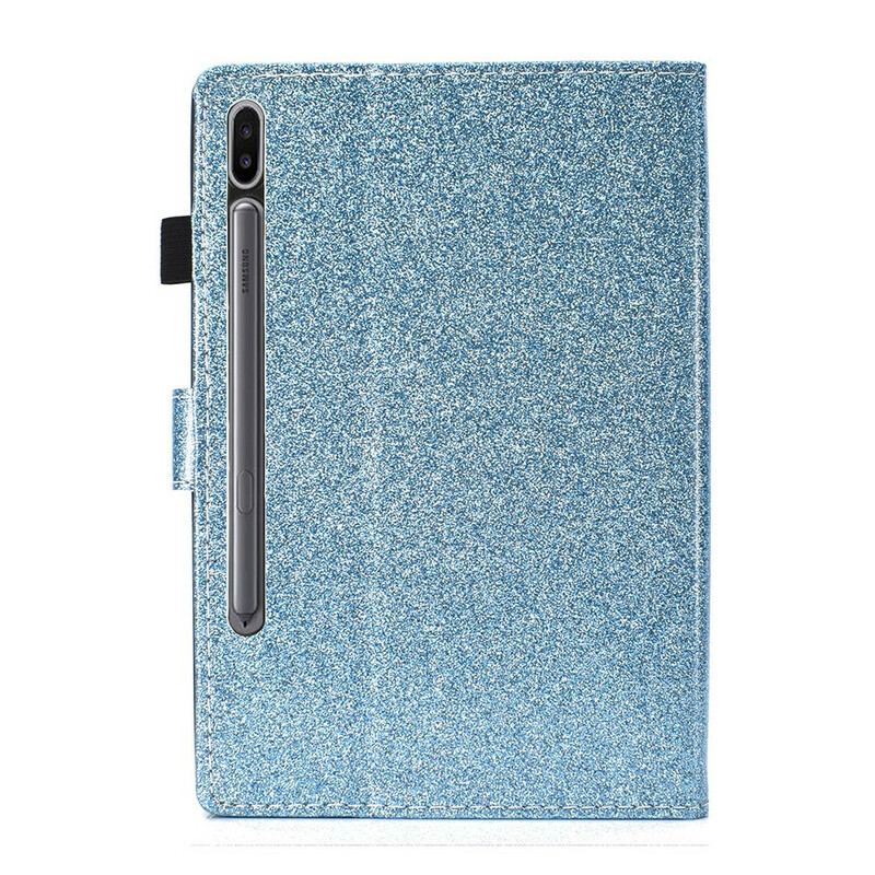 Capa Folio Para Samsung Galaxy Tab S8 / Tab S7 Glitter Cintilante