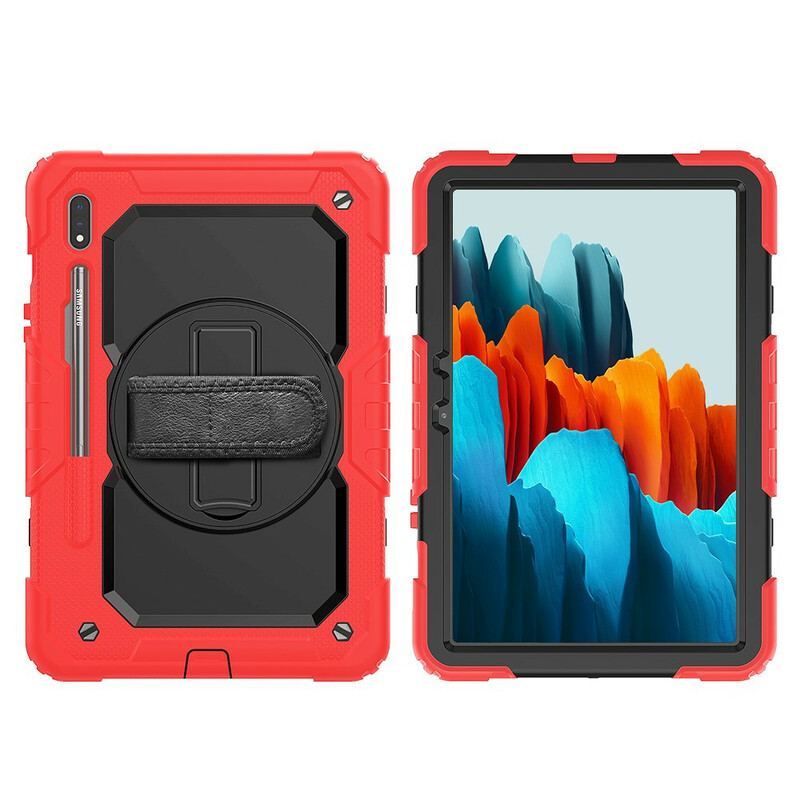 Capa Para Samsung Galaxy Tab S8 / Tab S7 Bicolor Multifuncional