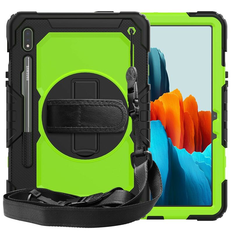 Capa Para Samsung Galaxy Tab S8 / Tab S7 Bicolor Multifuncional 2