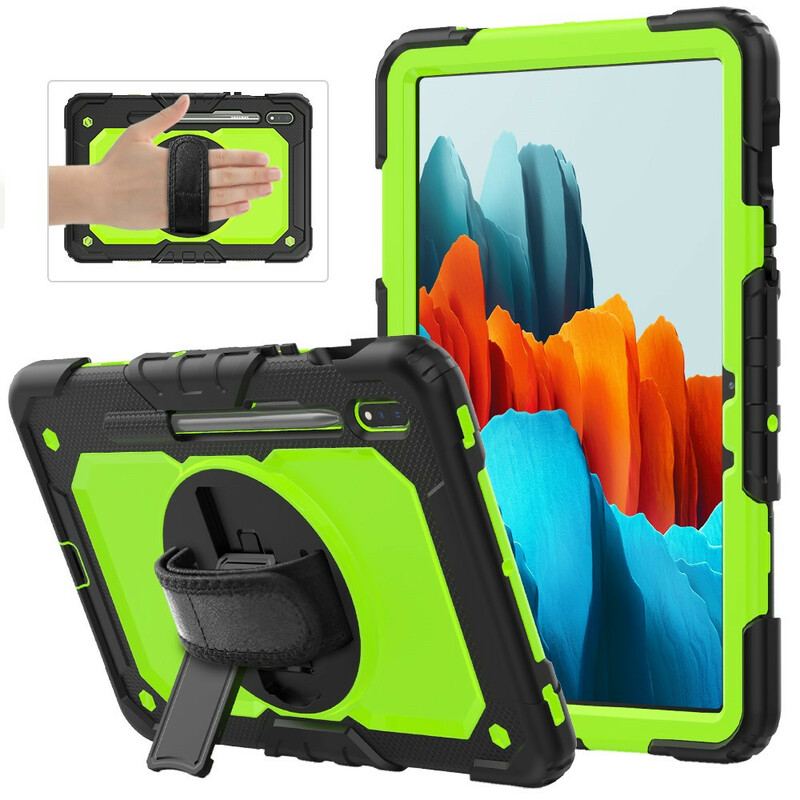 Capa Para Samsung Galaxy Tab S8 / Tab S7 Bicolor Multifuncional 2