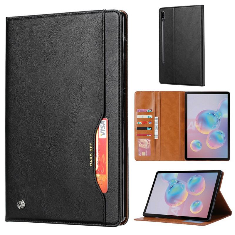 Capa Para Samsung Galaxy Tab S8 / Tab S7 Conjunto De Cartas