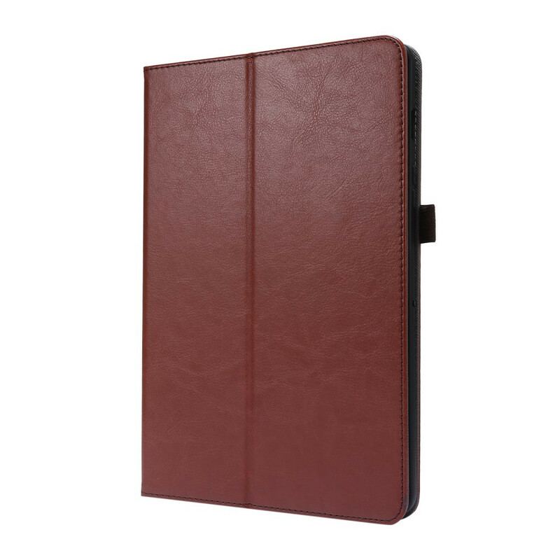 Capa Para Samsung Galaxy Tab S8 / Tab S7 Couro Falso Clássico