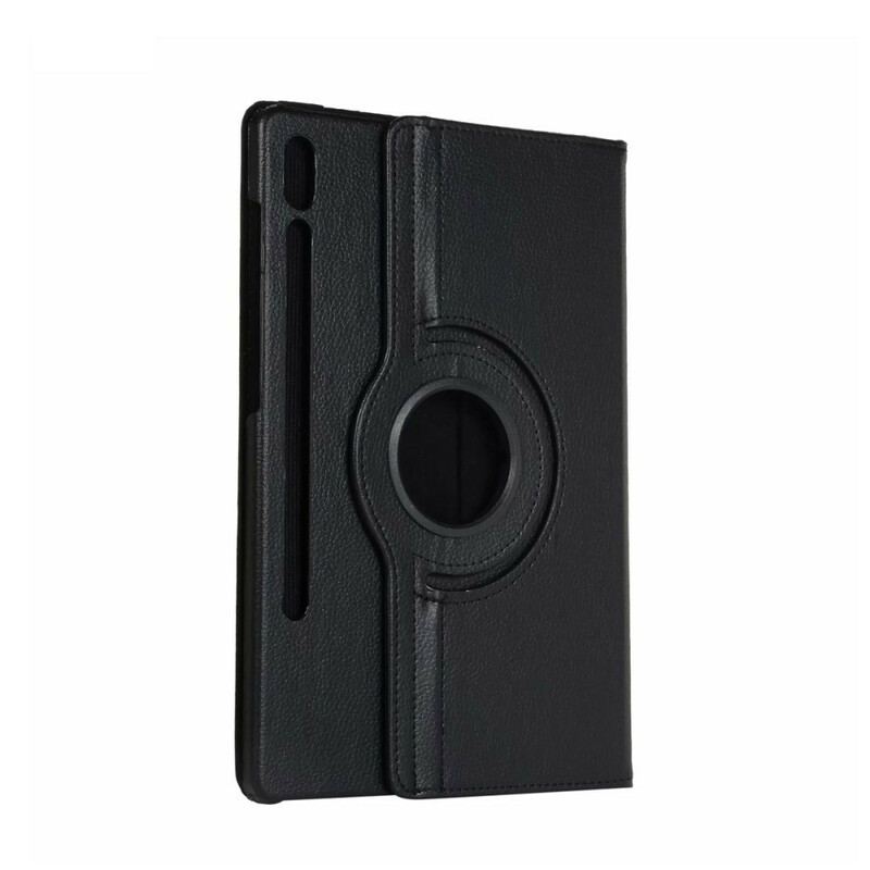 Capa Para Samsung Galaxy Tab S8 / Tab S7 Couro Sintético De Lichia Giratório 360° Enkay