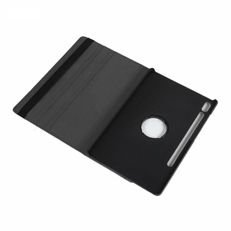 Capa Para Samsung Galaxy Tab S8 / Tab S7 Couro Sintético De Lichia Giratório 360° Enkay