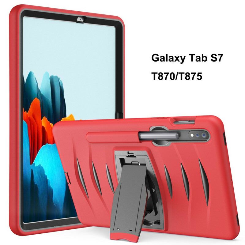 Capa Para Samsung Galaxy Tab S8 / Tab S7 Capa Proteção Proteção De Pára-choque Com Suporte