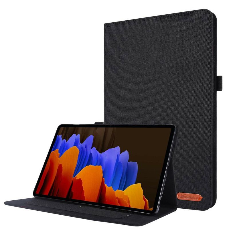 Capa Para Samsung Galaxy Tab S8 / Tab S7 Tecido Premium