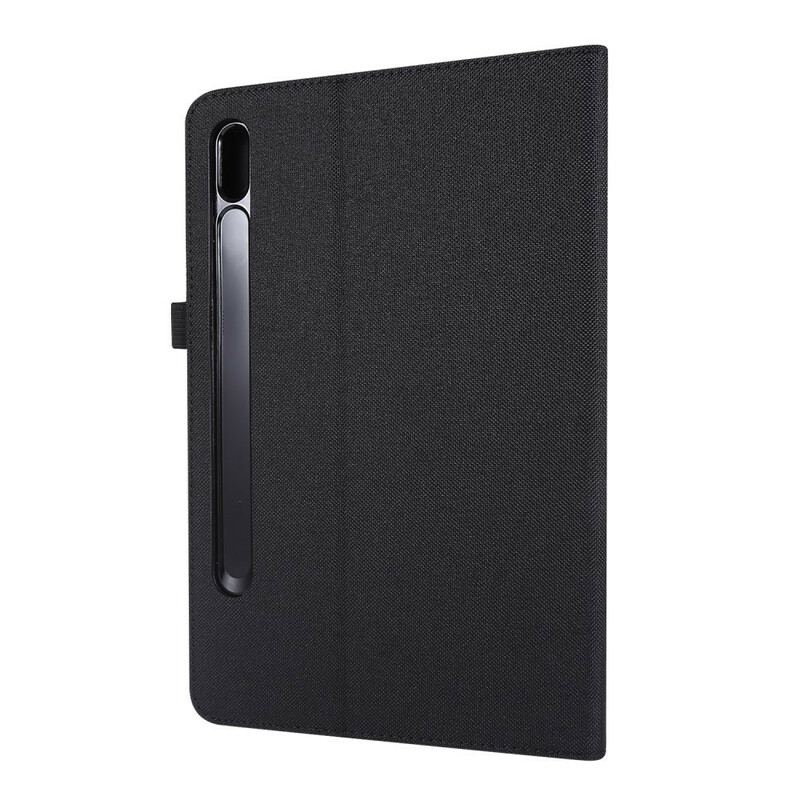 Capa Para Samsung Galaxy Tab S8 / Tab S7 Tecido Premium