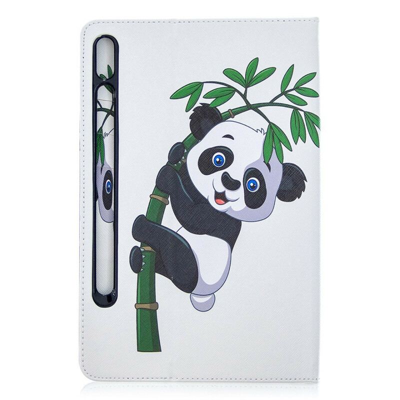 Capa Proteção Para Samsung Galaxy Tab S8 / Tab S7 Padrão De Impressão De Panda