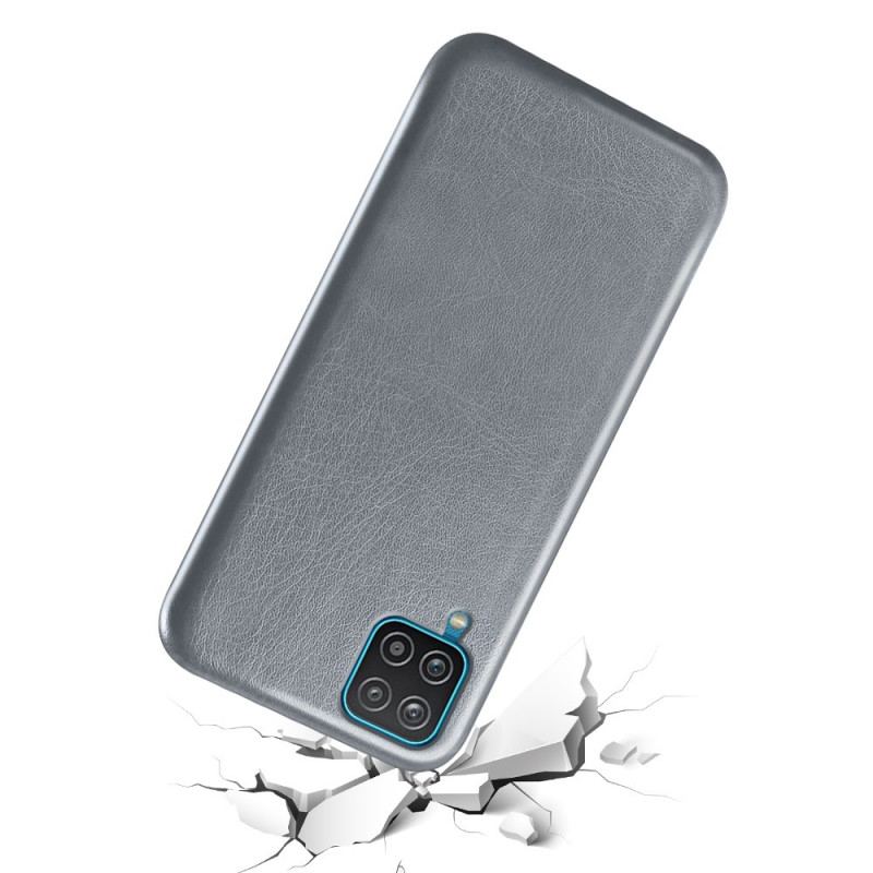 Capa De Celular Para Samsung Galaxy M12 / A12 Efeito Couro Ksq