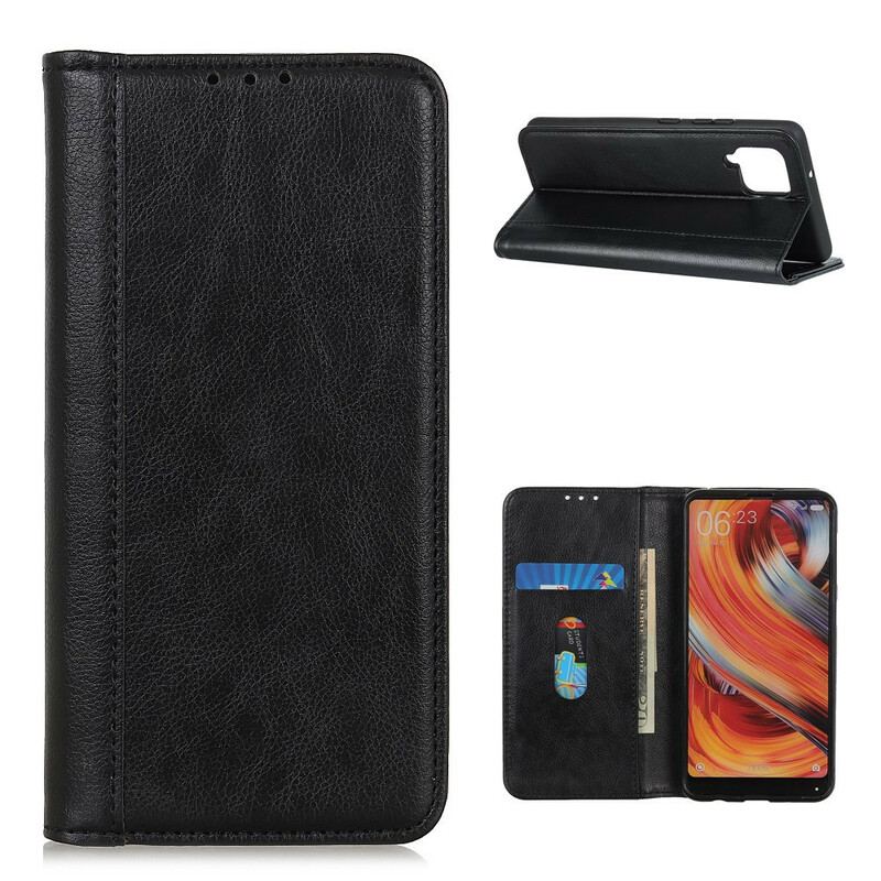 Capa De Celular Para Samsung Galaxy M12 / A12 Flip Couro Rachado Colorido